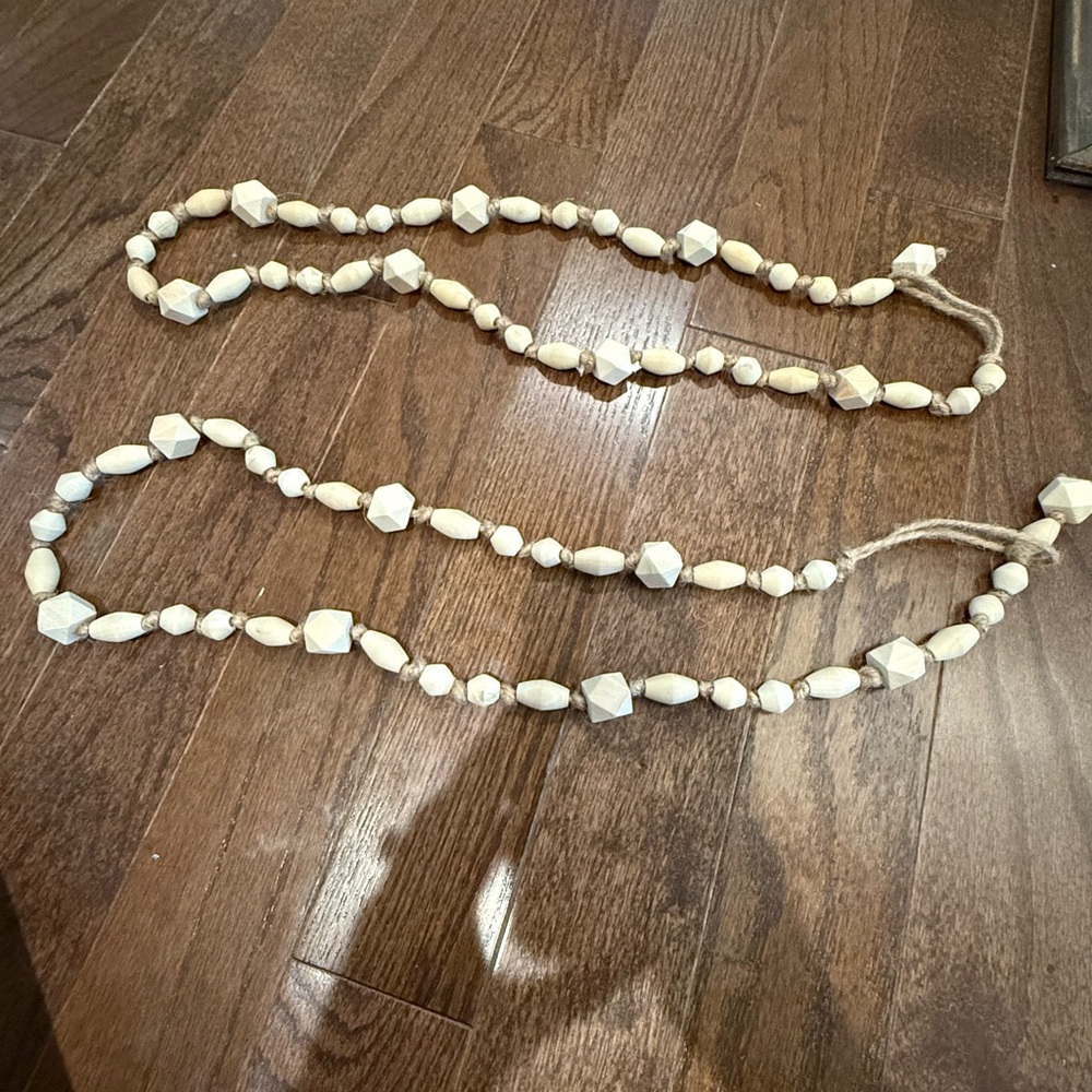 Wooden Bead Garland